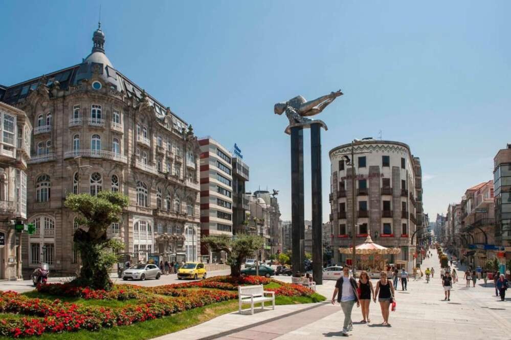 Vivienda Proxima A La Puerta Del Sol Vigo Leilighet Eksteriør bilde